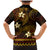 FSM Yap State Family Matching Mermaid Dress and Hawaiian Shirt Tribal Pattern Gold Version LT01 - Polynesian Pride