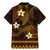 FSM Yap State Family Matching Mermaid Dress and Hawaiian Shirt Tribal Pattern Gold Version LT01 - Polynesian Pride