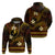 FSM Yap State Hoodie Tribal Pattern Gold Version LT01 - Polynesian Pride