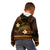 FSM Yap State Kid Hoodie Tribal Pattern Gold Version LT01 - Polynesian Pride