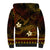 FSM Yap State Sherpa Hoodie Tribal Pattern Gold Version LT01 - Polynesian Pride