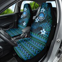 FSM Culture Day Car Seat Cover Tribal Pattern Ocean Version LT01 - Polynesian Pride