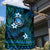 FSM Culture Day Garden Flag Tribal Pattern Ocean Version