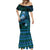 FSM Culture Day Mermaid Dress Tribal Pattern Ocean Version LT01 - Polynesian Pride