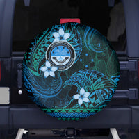FSM Culture Day Spare Tire Cover Tribal Pattern Ocean Version LT01 - Polynesian Pride