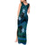 FSM Culture Day Tank Maxi Dress Tribal Pattern Ocean Version LT01 - Polynesian Pride