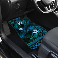 FSM Chuuk State Car Mats Tribal Pattern Ocean Version LT01 - Polynesian Pride