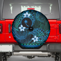 FSM Chuuk State Spare Tire Cover Tribal Pattern Ocean Version LT01 - Polynesian Pride