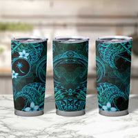 FSM Chuuk State Tumbler Cup Tribal Pattern Ocean Version LT01 - Polynesian Pride