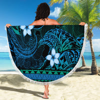 FSM Kosrae State Beach Blanket Tribal Pattern Ocean Version LT01 - Polynesian Pride