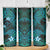 FSM Kosrae State Skinny Tumbler Tribal Pattern Ocean Version