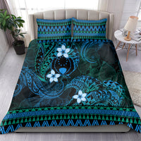 FSM Pohnpei State Bedding Set Tribal Pattern Ocean Version LT01 - Polynesian Pride