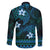 FSM Pohnpei State Family Matching Puletasi and Hawaiian Shirt Tribal Pattern Ocean Version LT01 - Polynesian Pride