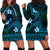 FSM Pohnpei State Hoodie Dress Tribal Pattern Ocean Version LT01 - Polynesian Pride