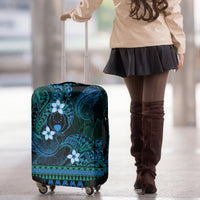 FSM Pohnpei State Luggage Cover Tribal Pattern Ocean Version LT01 - Polynesian Pride