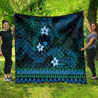 FSM Pohnpei State Quilt Tribal Pattern Ocean Version LT01 - Polynesian Pride
