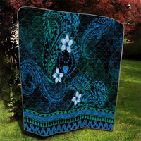 FSM Pohnpei State Quilt Tribal Pattern Ocean Version LT01 - Polynesian Pride