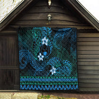 FSM Pohnpei State Quilt Tribal Pattern Ocean Version LT01 - Polynesian Pride