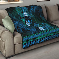 FSM Pohnpei State Quilt Tribal Pattern Ocean Version LT01 - Polynesian Pride