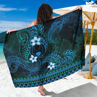 FSM Pohnpei State Sarong Tribal Pattern Ocean Version LT01 One Size 44 x 66 inches Blue - Polynesian Pride