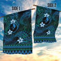 FSM Yap State Garden Flag Tribal Pattern Ocean Version LT01 - Polynesian Pride
