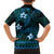FSM Yap State Hawaiian Shirt Tribal Pattern Ocean Version LT01 - Polynesian Pride