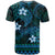 FSM Yap State T Shirt Tribal Pattern Ocean Version LT01 - Polynesian Pride