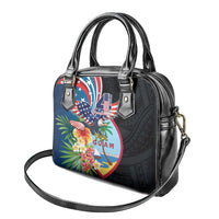 Guam Fourth of July Shoulder Handbag Tropical Flowers LT01 - Polynesian Pride