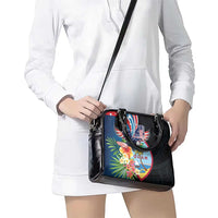 Guam Fourth of July Shoulder Handbag Tropical Flowers LT01 - Polynesian Pride