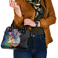 Guam Fourth of July Shoulder Handbag Tropical Flowers LT01 - Polynesian Pride