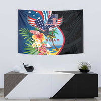 Guam Fourth of July Tapestry Tropical Flowers LT01 - Polynesian Pride
