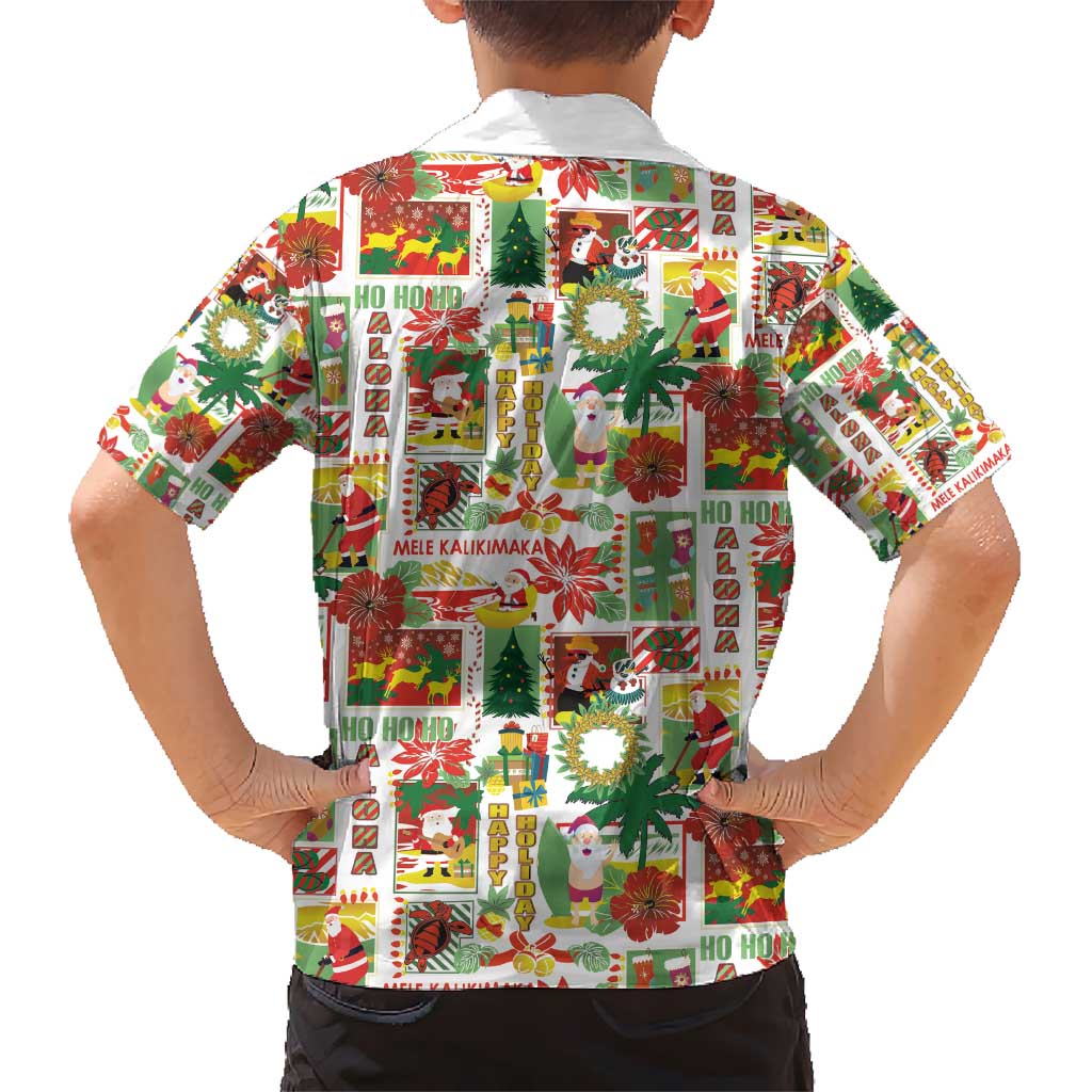 Hawaiian Santa Christmas Pattern Hawaiian Shirt White Version LT01 - Polynesian Pride