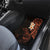 New Zealand Tuatara Plumeria Car Mats Maori Orange Koru Tribal Tattoo