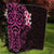 New Zealand Tuatara Plumeria Quilt Maori Pink Koru Tribal Tattoo