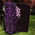 New Zealand Tuatara Plumeria Quilt Maori Purple Koru Tribal Tattoo