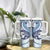 Blue Maori Tuatara Tumbler With Handle Luxury Pastel Pattern