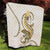 Gold Maori Tuatara Quilt Luxury Pastel Pattern