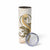 Gold Maori Tuatara Skinny Tumbler Luxury Pastel Pattern