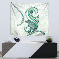 Green Maori Tuatara Tapestry Luxury Pastel Pattern LT01 - Polynesian Pride