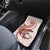 Red Maori Tuatara Car Mats Luxury Pastel Pattern