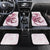 Pink Maori Tuatara Car Mats Luxury Pastel Pattern