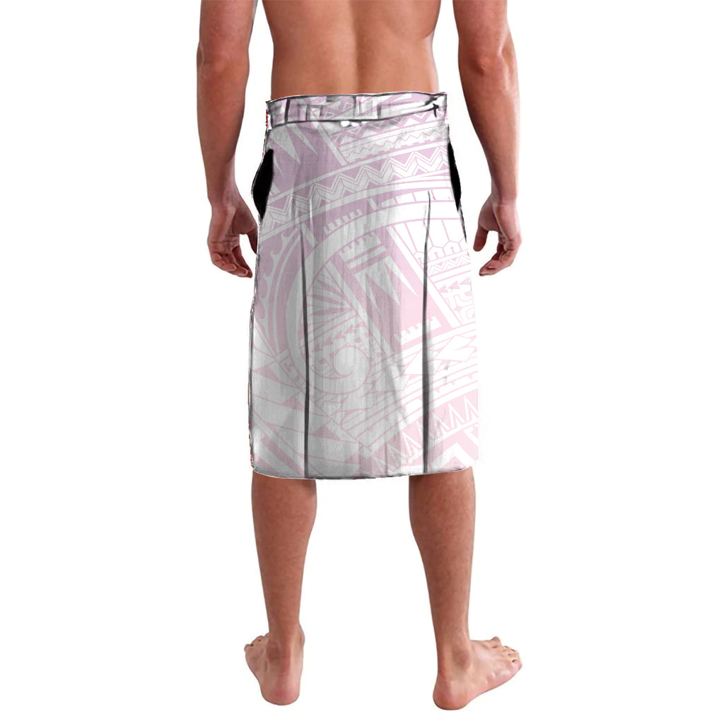 Pink Maori Tuatara Lavalava Luxury Pastel Pattern LT01 - Polynesian Pride