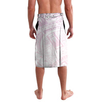 Pink Maori Tuatara Lavalava Luxury Pastel Pattern LT01 - Polynesian Pride