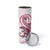 Pink Maori Tuatara Skinny Tumbler Luxury Pastel Pattern