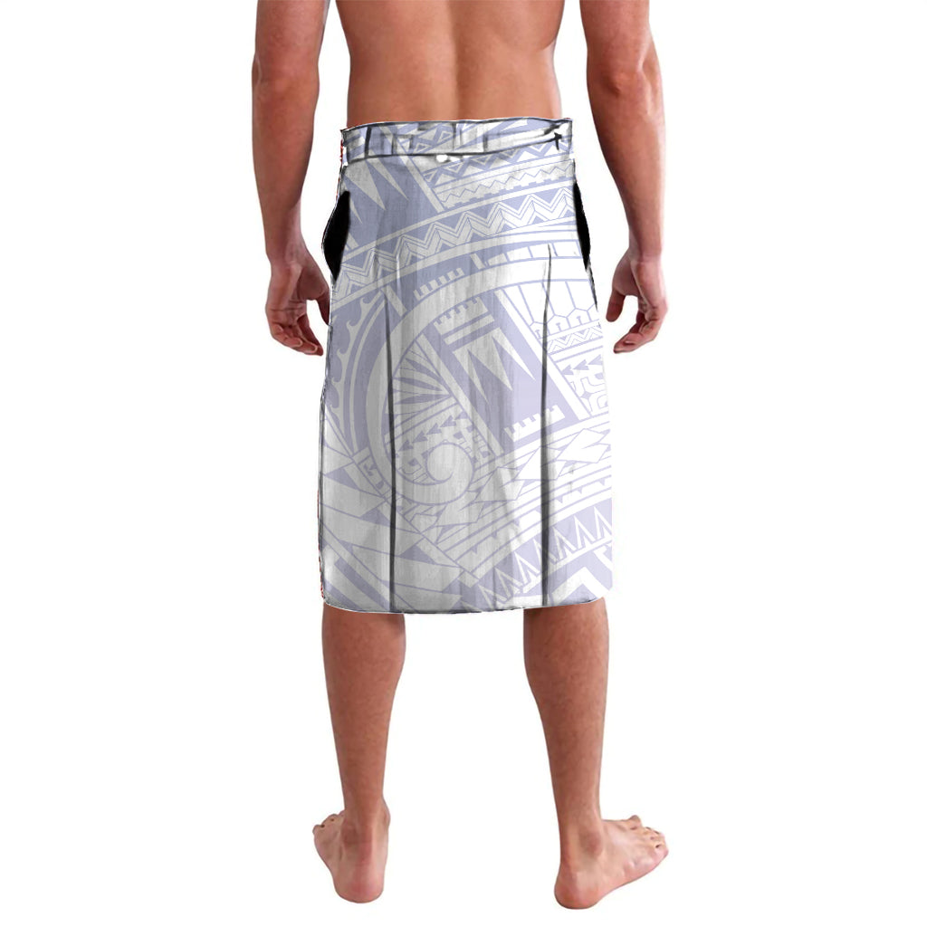 Purple Maori Tuatara Lavalava Luxury Pastel Pattern LT01 - Polynesian Pride