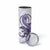 Purple Maori Tuatara Skinny Tumbler Luxury Pastel Pattern