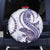 Purple Maori Tuatara Spare Tire Cover Luxury Pastel Pattern