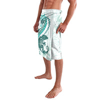 Teal Maori Tuatara Lavalava Luxury Pastel Pattern LT01 - Polynesian Pride