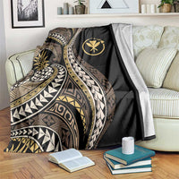 Hawaii Pineapple Brown Tribal Pattern Blanket LT01 Brown - Polynesian Pride