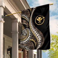 Hawaii Pineapple Brown Tribal Pattern Garden Flag LT01 House Flag Brown - Polynesian Pride